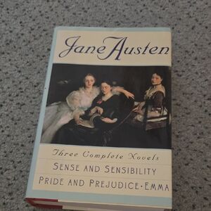 Jane Austen Three Complete Novels Hardcover